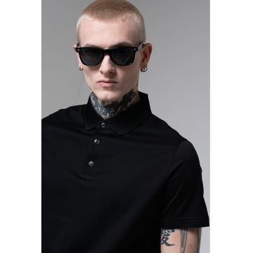Tricou polo cu model uni