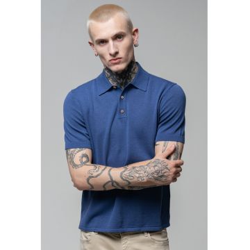 Tricou polo cu model uni
