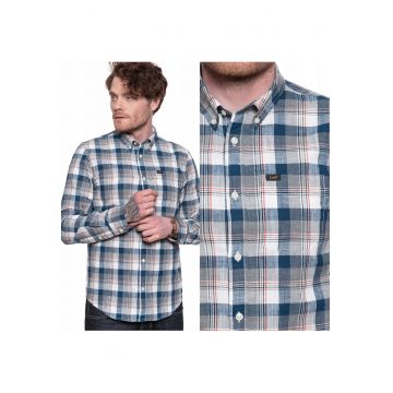 Camasa Barbati -  Button Down - Croi: Regular Fit - Inchidere: Nasturi - Compozitie Material: 100% Bumbac - Model Dominant: Carouri - Multicolor