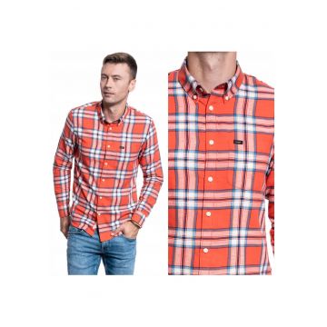 Camasa Barbati -  Button Down - Croi: Regular Fit - Inchidere: Nasturi - Compozitie Material: 100% Bumbac - Numar De Buzunare: 1 - Multicolor - 1 Buc