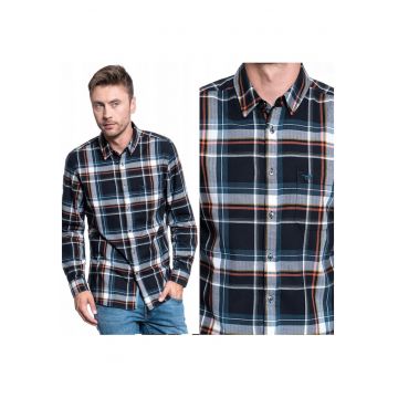 Camasa Barbati -  Clemens Check Plus - Croi: Regular Fit - Inchidere: Nasturi - Compozitie Material: 100% Bumbac - Model Dominant: Carouri - Multicolor