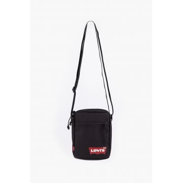 Geanta crossbody cu imprimeu logo