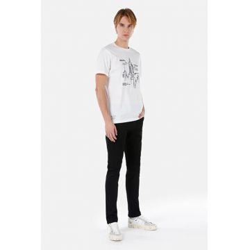 Pantaloni De Barbati Negru Straight Fit-Low Rise-Straight Leg 044 KARL