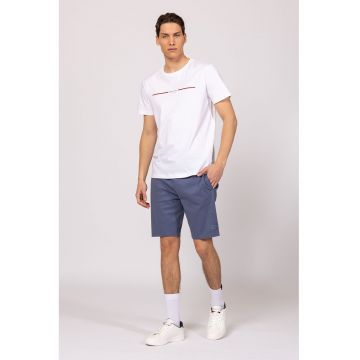 Pantaloni scurti din bumbac cu buzunare laterale