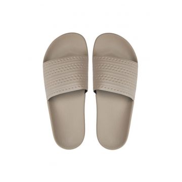Papuci barbati Adilette -  Sintetic - Bej