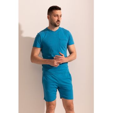 Pijama scurta din amestec de modal Adrian