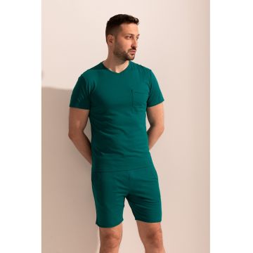 Pijama scurta din amestec de modal Adrian