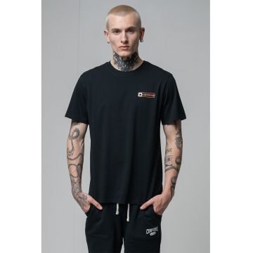 Tricou cu imprimeu logo pe partea din spate