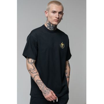 Tricou cu imprimeu pe partea de spate Boba Tea