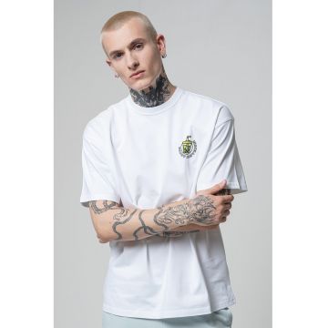 Tricou cu imprimeu pe partea de spate Boba Tea