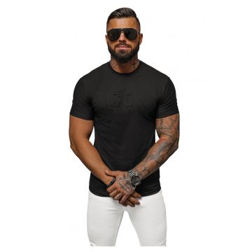 Tricou cu maneca scurta pentru barbati Earthquake alb