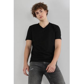 Tricou Negru Regular Fit CL1058584