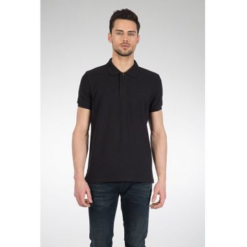Tricou Polo Cu Maneca Scurta De Barbati Albastru Marin