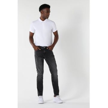 Tricou Polo Cu Maneca Scurta De Barbati Albastru Marin