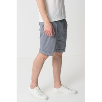 Bermude chino cu buzunare oblice