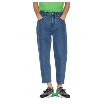 Blugi baggy crop -