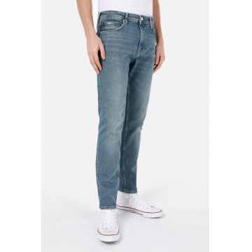Blugi regular fit cu aspect decolorat Jack