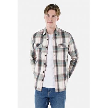 Camasa Cu Maneca Lunga De Barbati Roz Regular Fit CL1066841 8684112037776