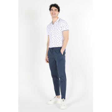 Pantaloni chino cu talie ajustabila