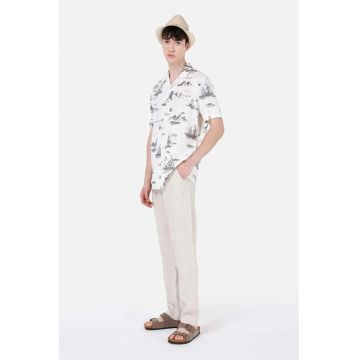 Pantaloni De Barbati Alb Regular Fit CL1068760