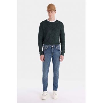 Pantaloni De Barbati Albastru inchis Slim Fit 041 DANNY CL1065232