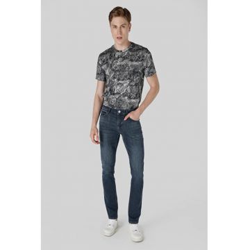 Pantaloni De Barbati Albastru Inchis Straight Fit 044 Karl Cl1065264 8683197836267