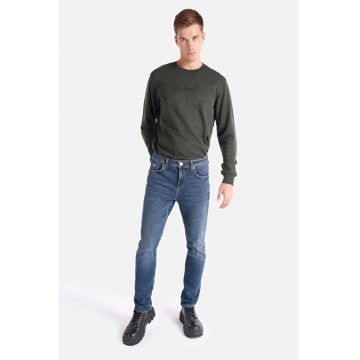 Pantaloni De Barbati Albastru Marin Straight Fit 044 KARL CL1066532