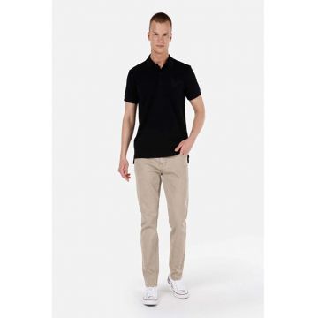 Pantaloni De Barbati Bej Straight Fit Cl1067468