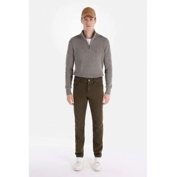 Pantaloni De Barbati Kaki Straight Fit Cl1066468 8683197891310