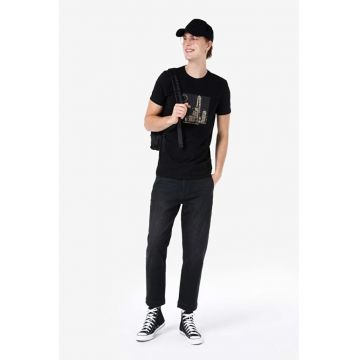 Pantaloni De Barbati Negru Chino Fit Cl1068708