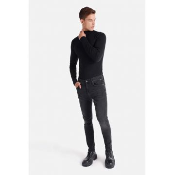 Pantaloni De Barbati Negru Skinny Fit Cl1066243