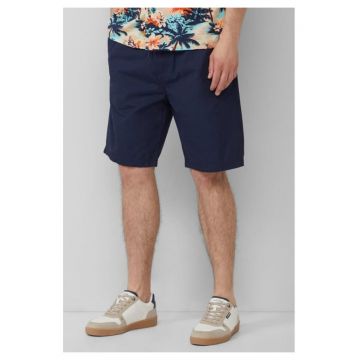 Pantaloni scurti barbati chino - Detroit - cu talie medie - Regular Fit - Bleumarin inchis