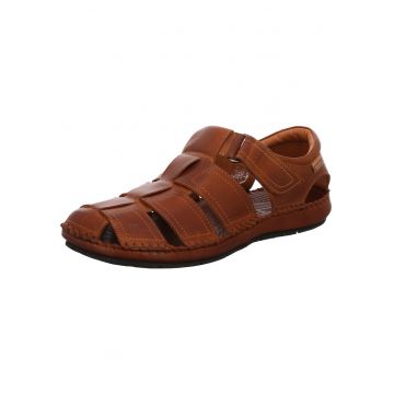 Sandale barbatesti  Piele/ Sintetic - Maro