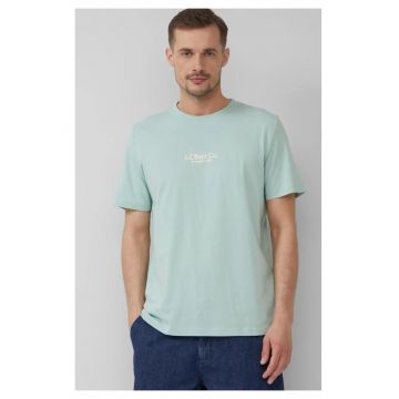 Tricou barbati cu imprimeu cu logo - din bumbac - Regular fit