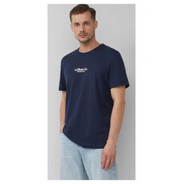 Tricou barbati cu imprimeu cu logo - din bumbac - Regular fit