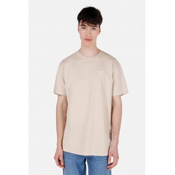 Tricou Cu Maneca Scurta De Barbati Bej Comfort Fit CL1067815