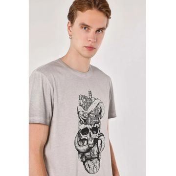 Tricou Cu Maneca Scurta De Barbati Regular Fit CL1060079