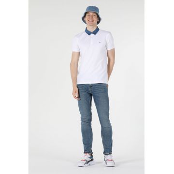 Tricou polo cu maneca scurta Barbati -  CL1033370 - Alb