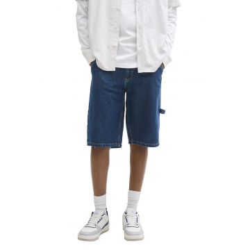Bermude uni de denim