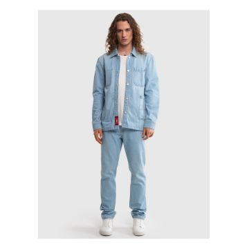 Jacheta-camasa din denim