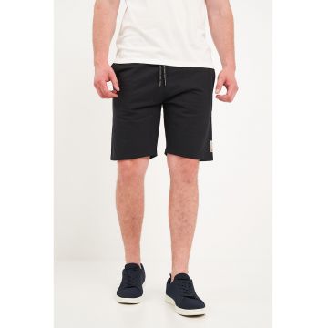 Pantaloni scurti din amestec de bumbac cu talie ajustabila