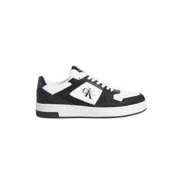 Pantofi sport din piele cu detaliu logo