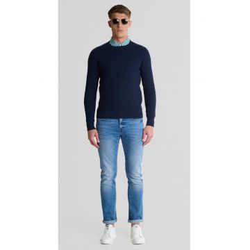 Pulover uni cu decolteu la baza gatului Reylon 403