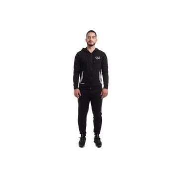 Trening  Train 7 Lines T-Suit Hoodie FZ CH Coft 3DPV54PJLIZ01200