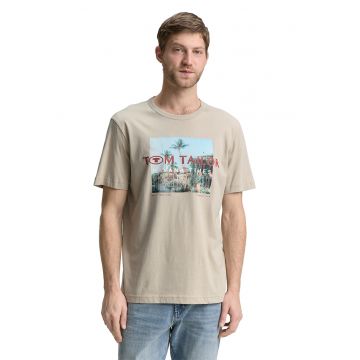 Tricou de bumbac cu imprimeu foto