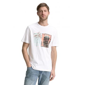 Tricou de bumbac cu imprimeu foto