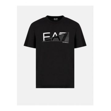 Tricou EA7 Emporio Armani 7M000002 AF11970 UC001 - Bumbac - Negru