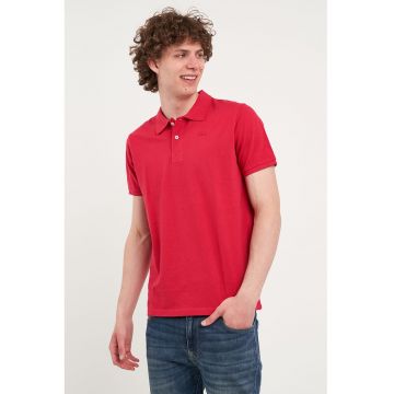 Tricou polo de bumbac din pique