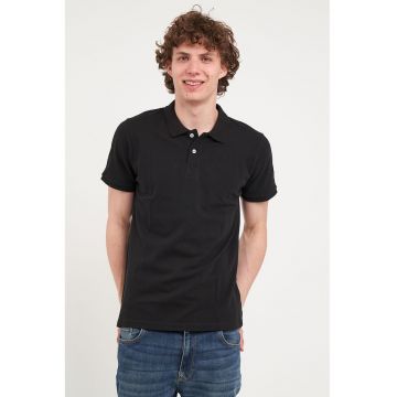 Tricou polo de bumbac din pique