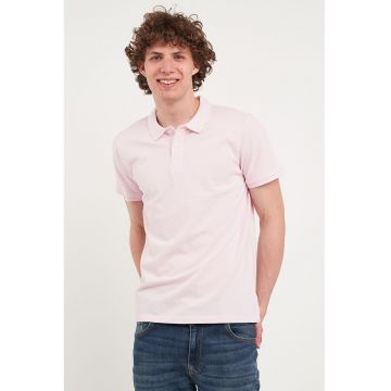 Tricou polo de bumbac din pique
